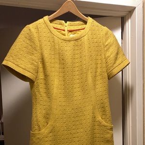 Beautiful yellow with gold threads size 6 Boden
